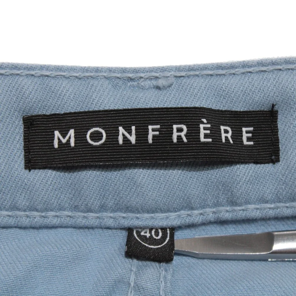 Monfrere NWT 5 Pocket Jeans Size 40 US Slim Fit Brando Blue Cotton Blend